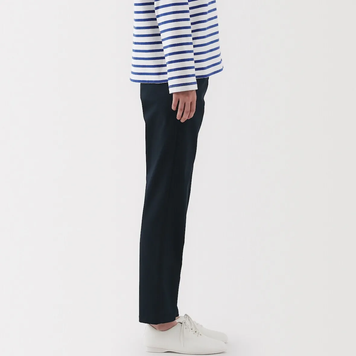 Outlet Muji Pantalones chinos Slim elásticos en 4 direcciones para mujer