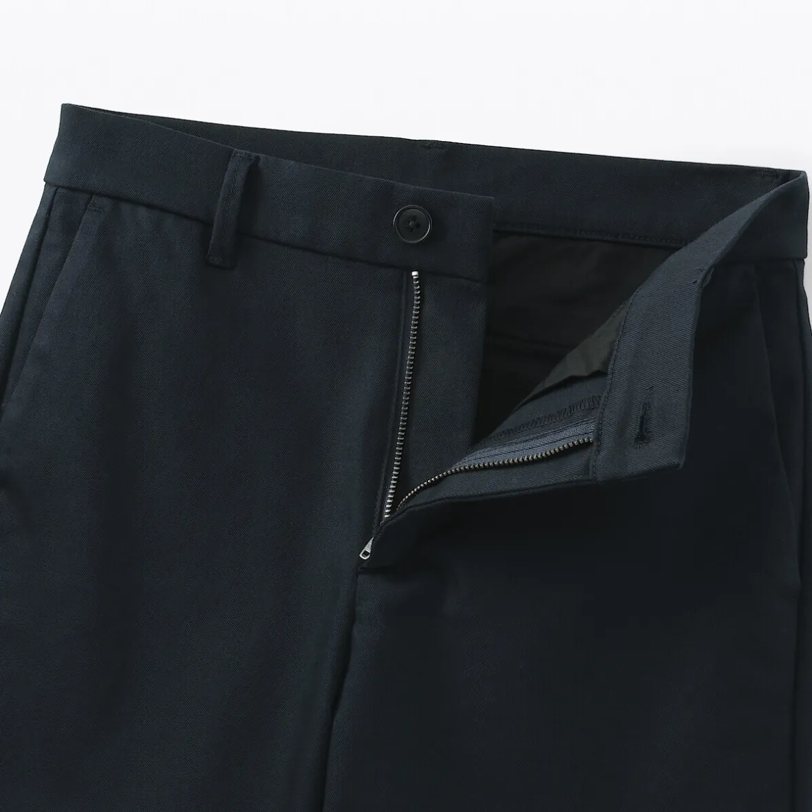 Outlet Muji Pantalones chinos Slim elásticos en 4 direcciones para mujer