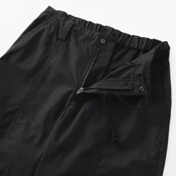New Muji Pantalones con cordón de algodón ligero para mujer