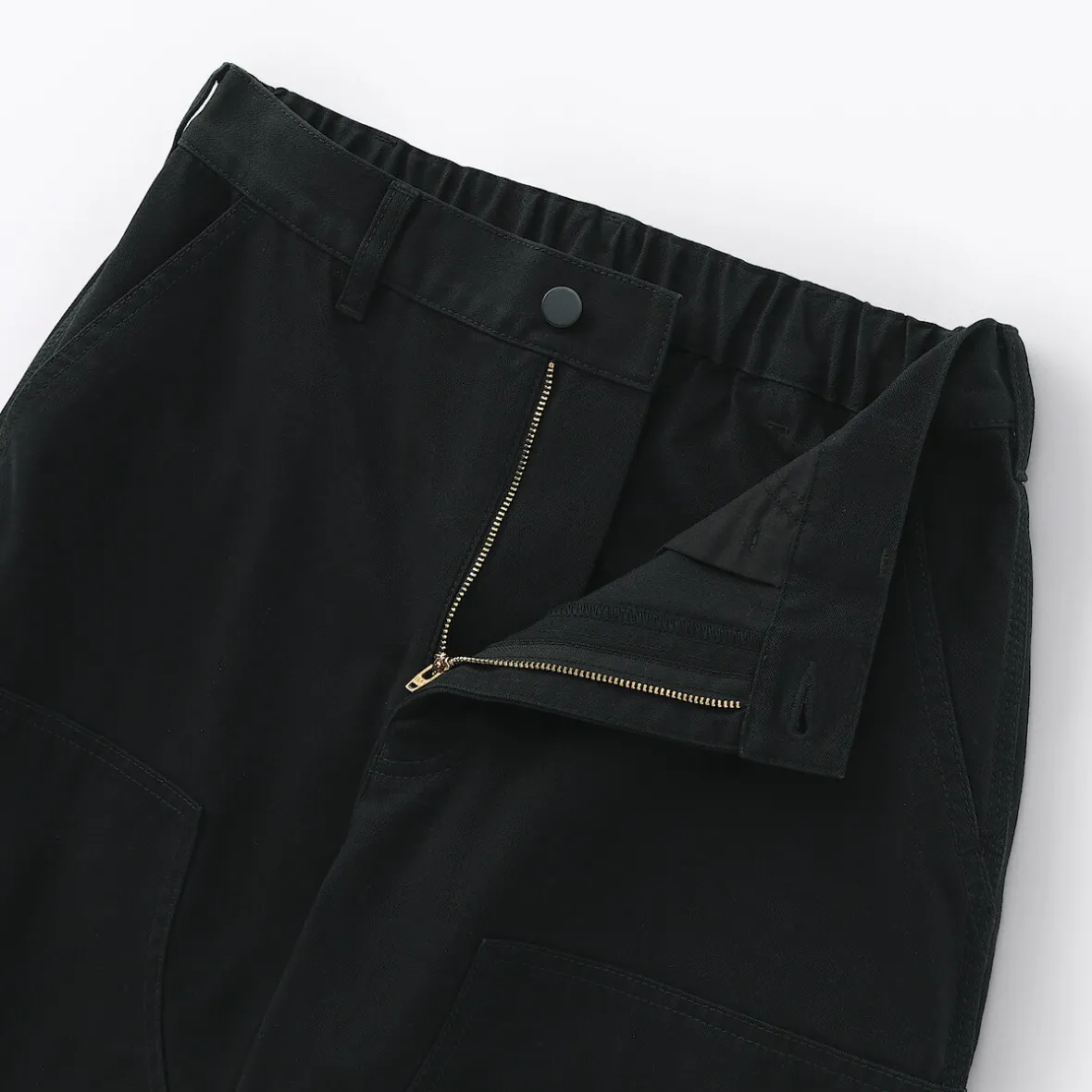 Hot Muji Pantalones de algodón y doble rodilla para hombre