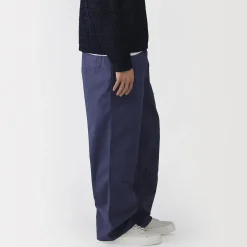 Hot Muji Pantalones de algodón y doble rodilla para hombre
