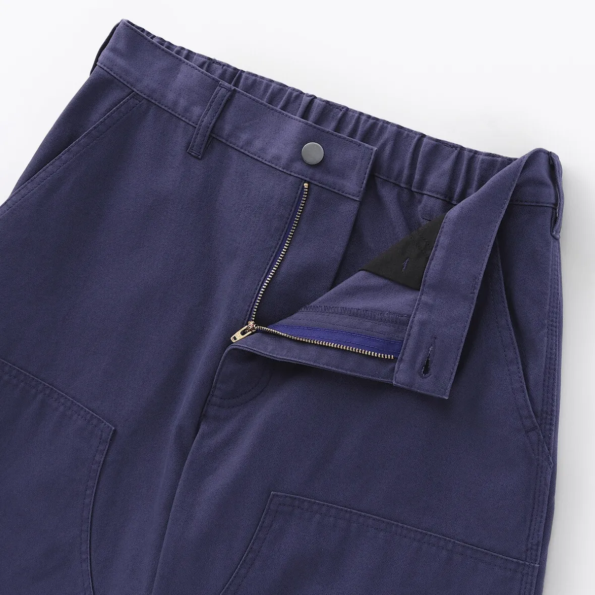 Hot Muji Pantalones de algodón y doble rodilla para hombre