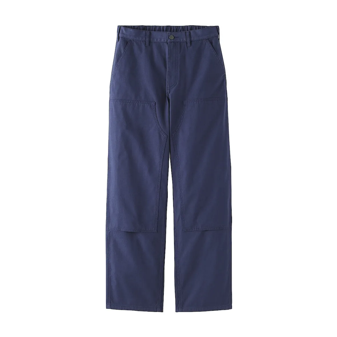 Hot Muji Pantalones de algodón y doble rodilla para hombre