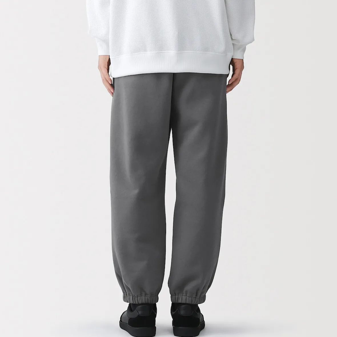 Hot Muji Pantalones de chándal de ajuste holgado para hombre