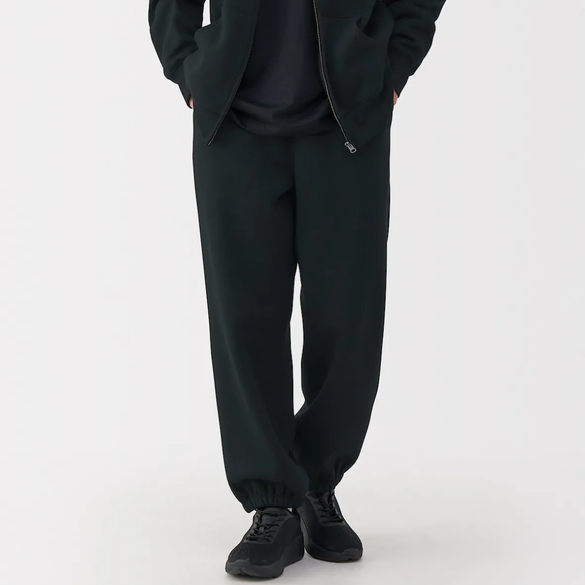 Hot Muji Pantalones de chándal de ajuste holgado para hombre