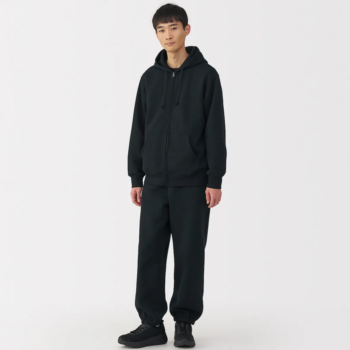 Hot Muji Pantalones de chándal de ajuste holgado para hombre
