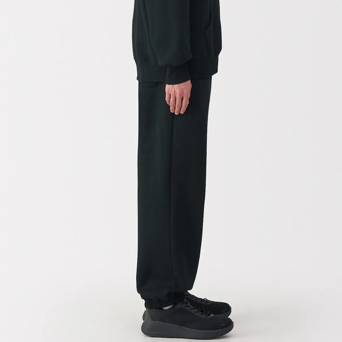 Hot Muji Pantalones de chándal de ajuste holgado para hombre