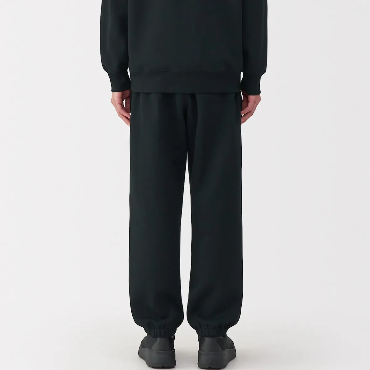 Hot Muji Pantalones de chándal de ajuste holgado para hombre