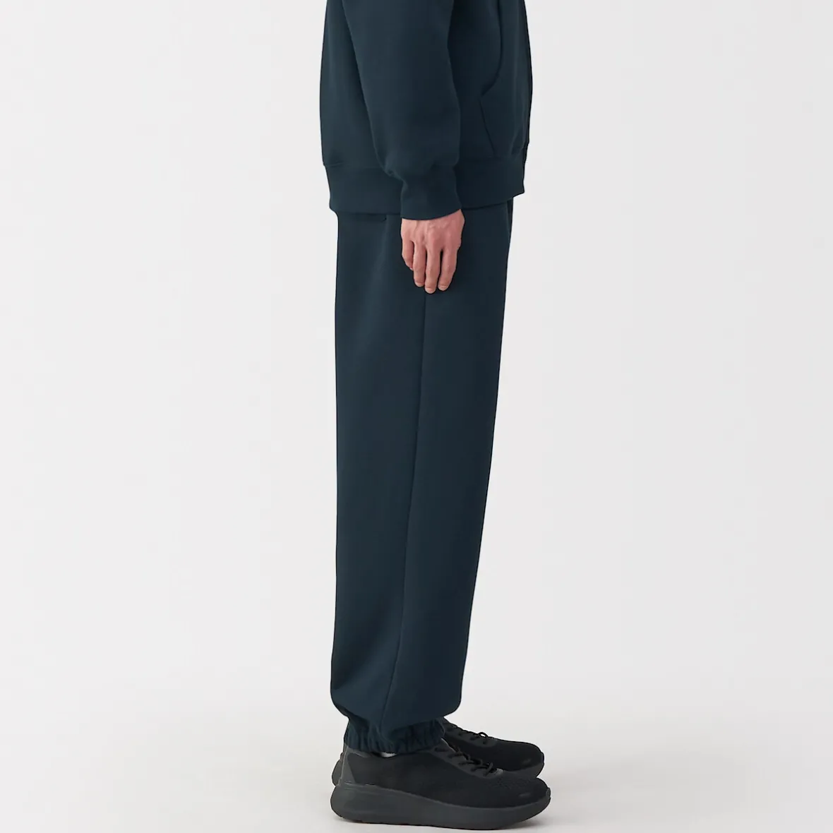 Hot Muji Pantalones de chándal de ajuste holgado para hombre