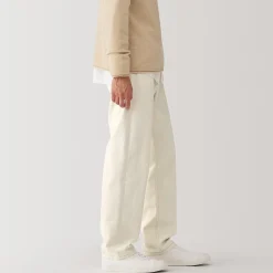 Clearance Muji Pantalones de mezcla Washi para hombre