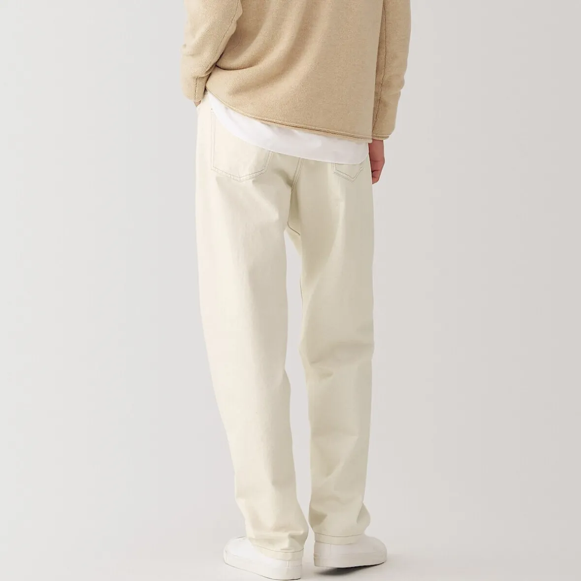 Clearance Muji Pantalones de mezcla Washi para hombre