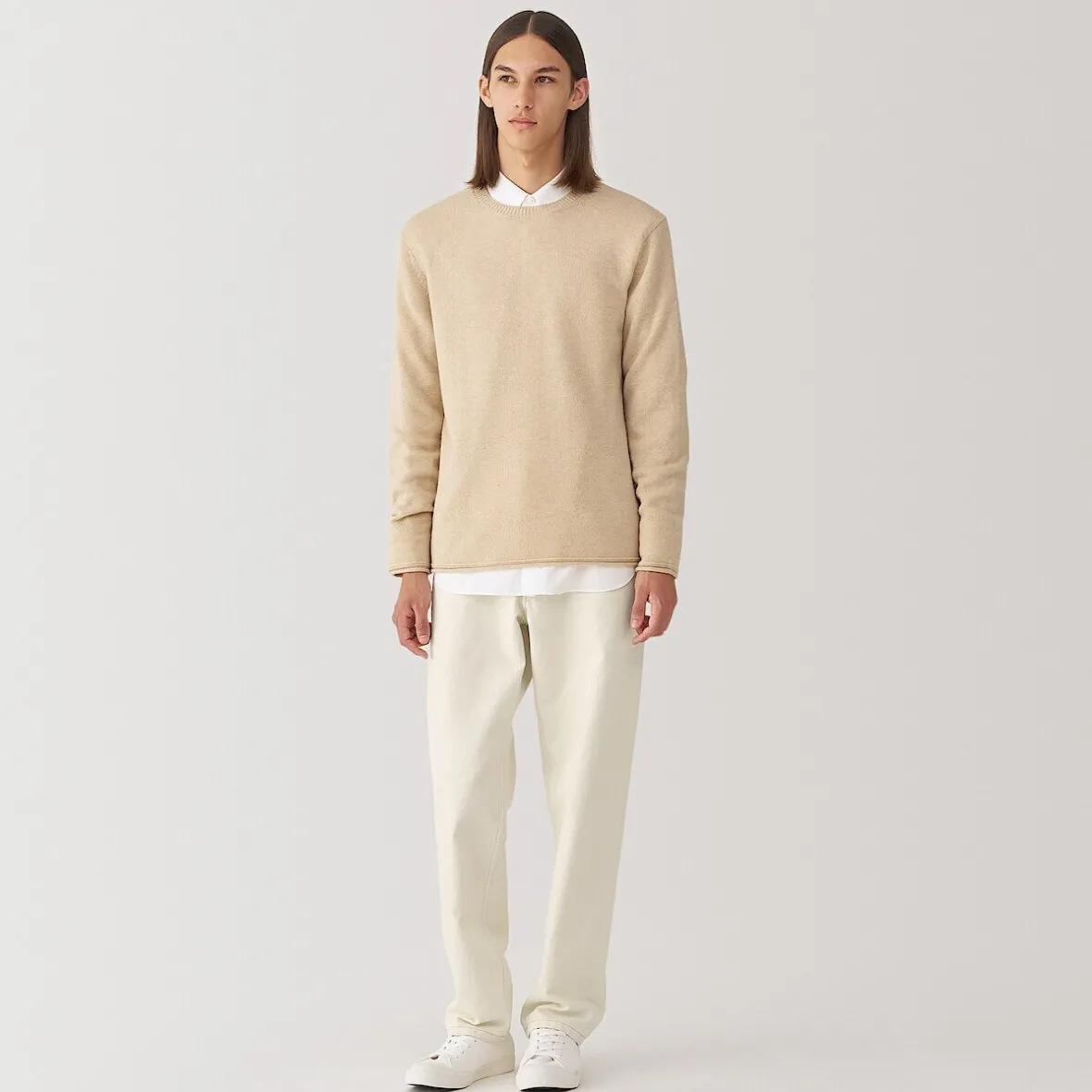 Clearance Muji Pantalones de mezcla Washi para hombre