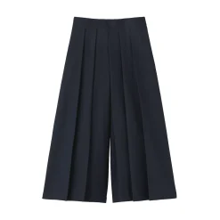 Outlet Muji Pantalones Hakama unisex de doble capa
