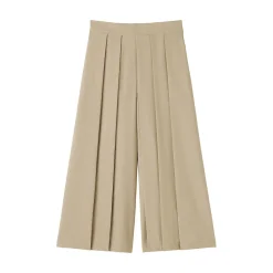 Outlet Muji Pantalones Hakama unisex de doble capa