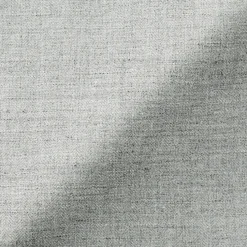 Sale Muji Pantalones plisados con patrón de espina de pez de mezcla de lino para mujer Gris
