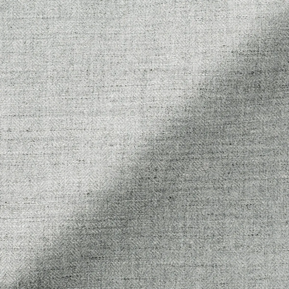 Sale Muji Pantalones plisados con patrón de espina de pez de mezcla de lino para mujer Gris