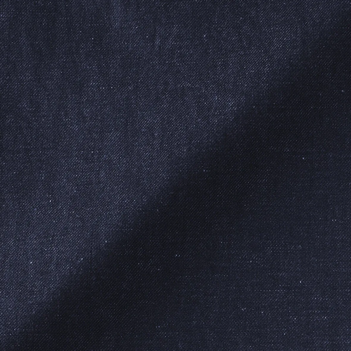 Sale Muji Pantalones vaqueros de pierna ancha y mezcla de lino para mujer Azul Marino Oscuro