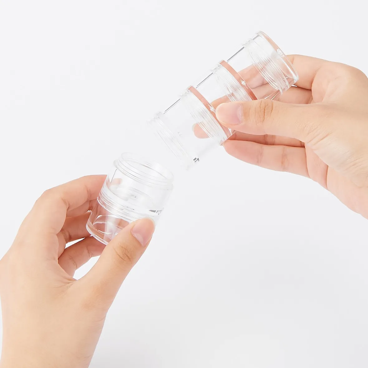 Online Muji Pastillero acrílico apilable