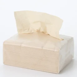 Clearance Muji Pañuelos de papel sin blanquear para caja de acrílico