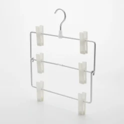 Online Muji Percha de aluminio para faldas y pantalones ‐ 6 pinzas