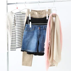 Online Muji Percha de aluminio para faldas y pantalones ‐ 6 pinzas