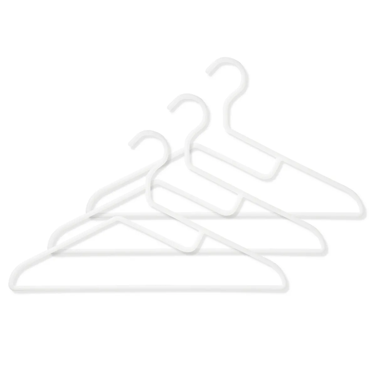 Hot Muji Percha de PP de 42 cm Set de 3 unidades