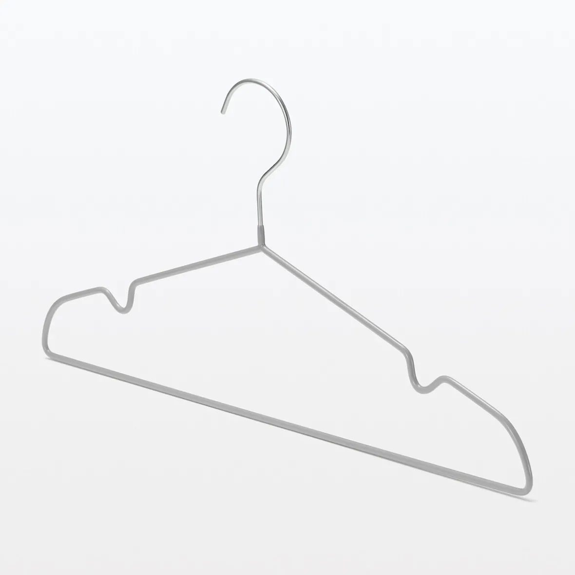 Clearance Muji Perchas de aluminio - Juego de 10
