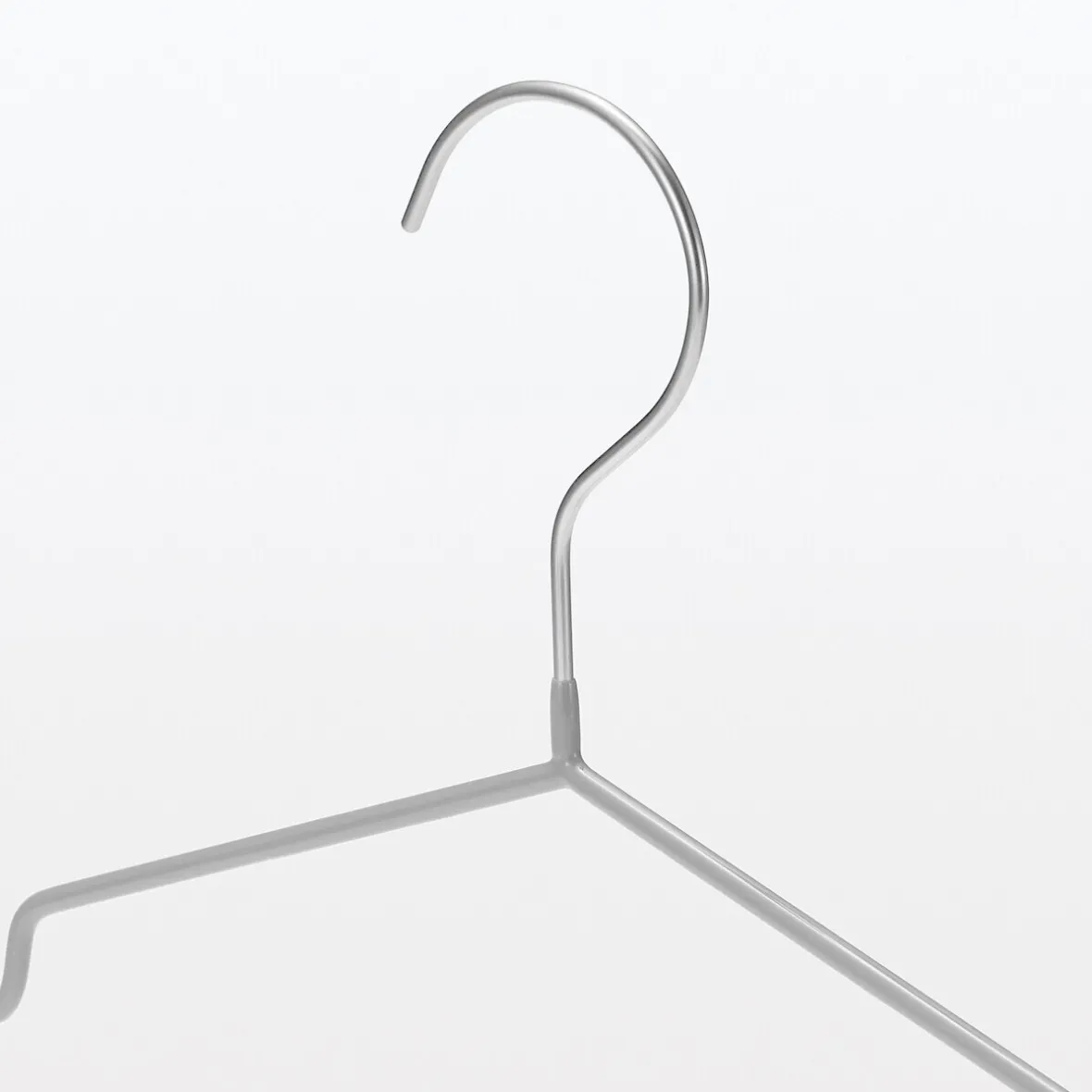 Clearance Muji Perchas de aluminio - Juego de 10