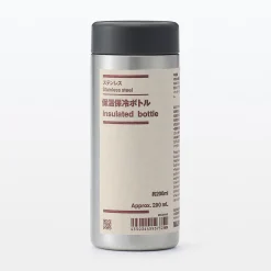 Outlet Muji Petaca isotérmica de acero inoxidable ‐ 200Âml