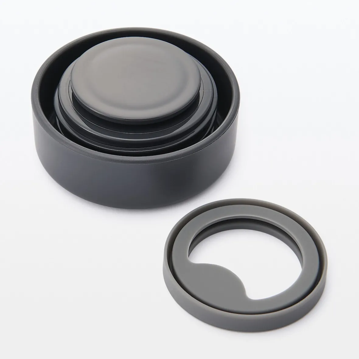 Outlet Muji Petaca isotérmica de acero inoxidable ‐ 200Âml