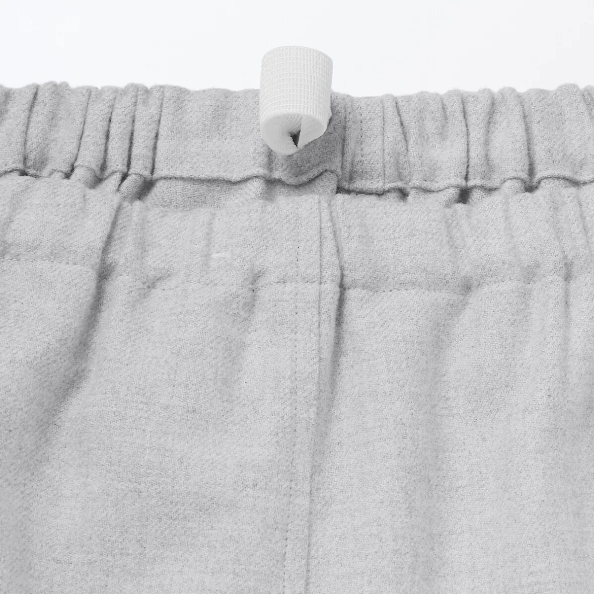 Outlet Muji Pijama de franela sin costuras laterales para hombre