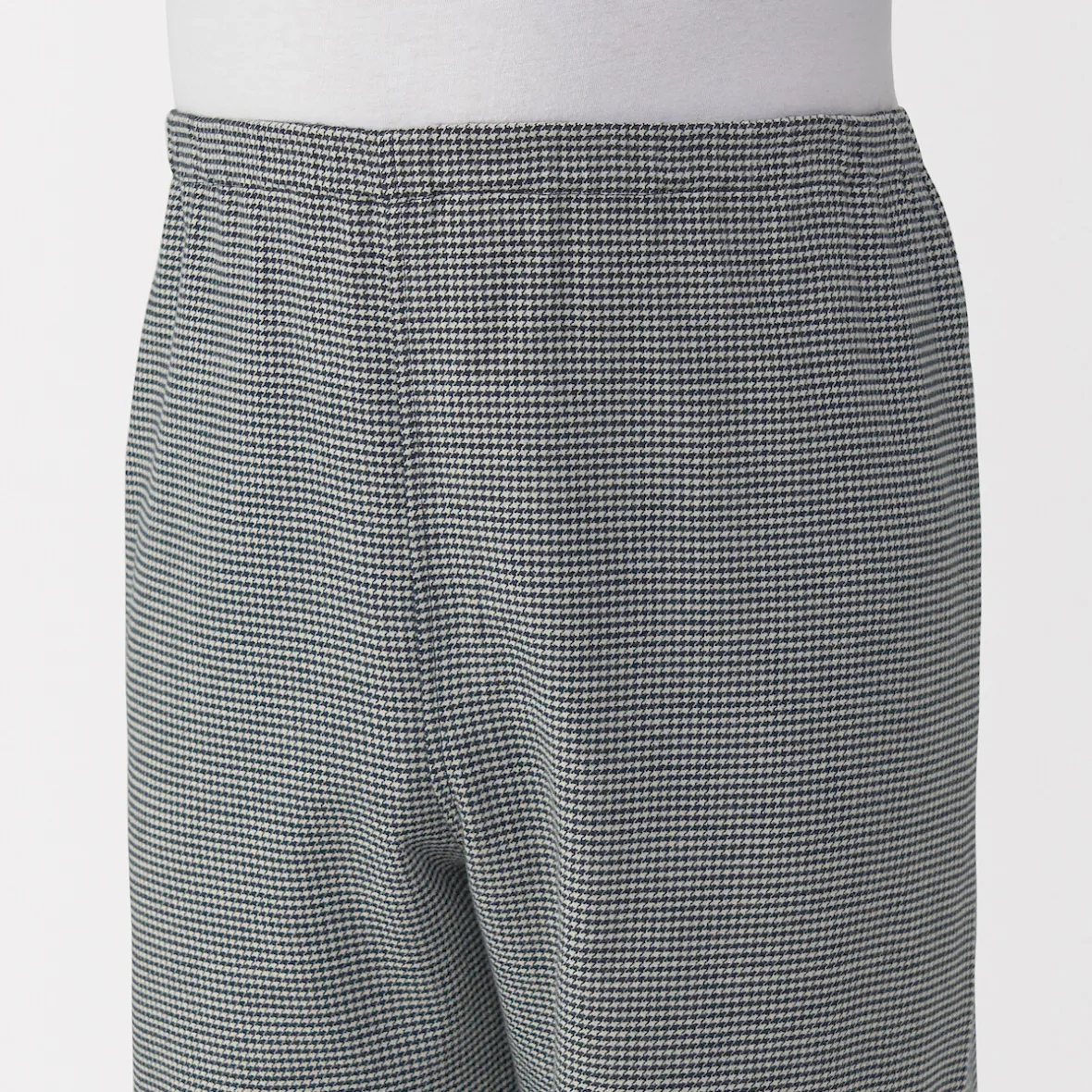 Outlet Muji Pijama de franela sin costuras laterales para hombre