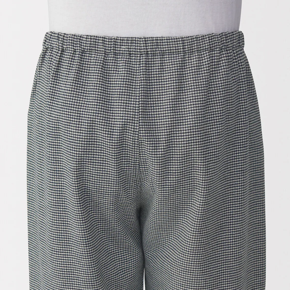 Outlet Muji Pijama de franela sin costuras laterales para hombre