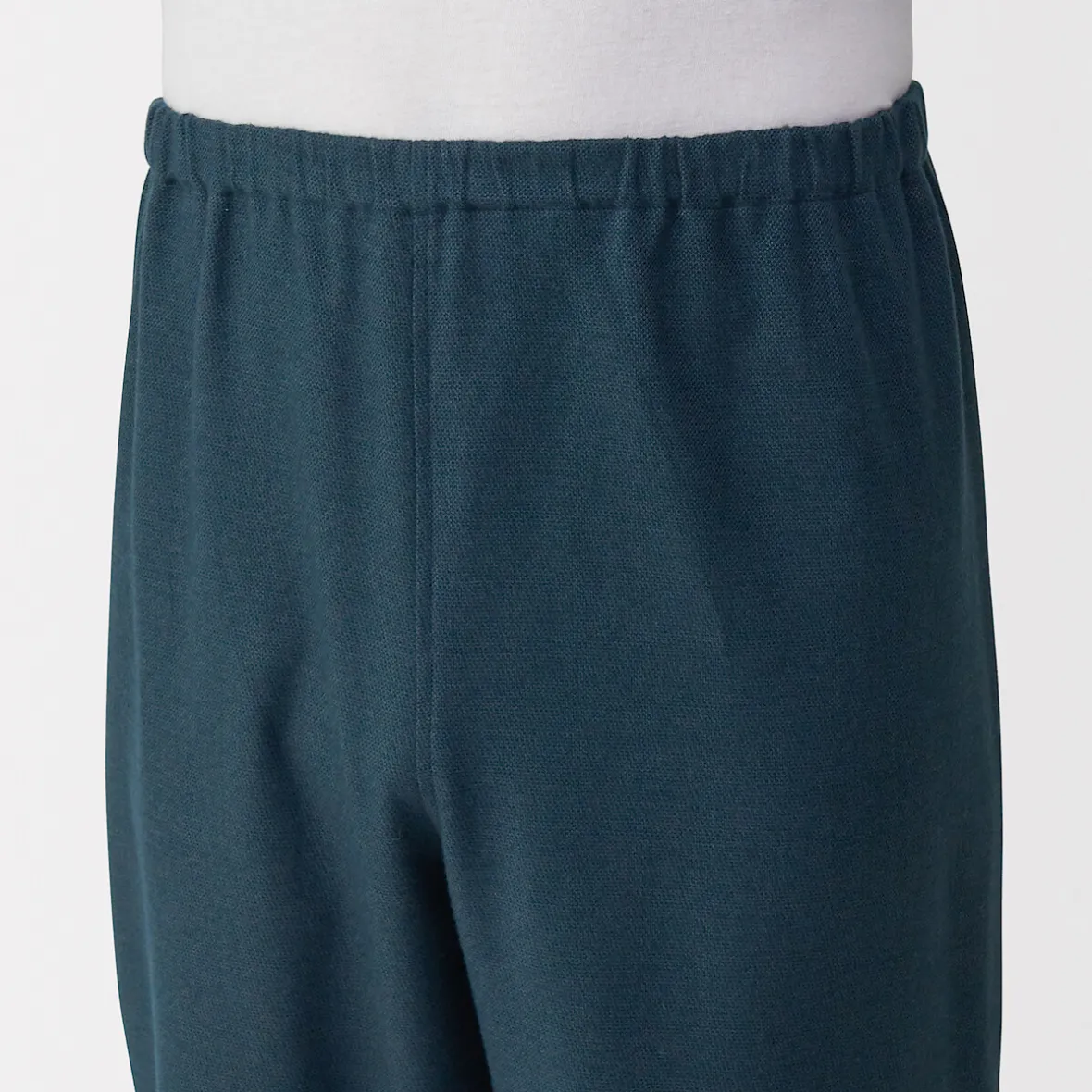 Outlet Muji Pijama de franela sin costuras laterales para hombre