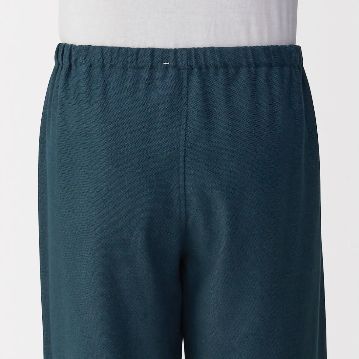 Outlet Muji Pijama de franela sin costuras laterales para hombre