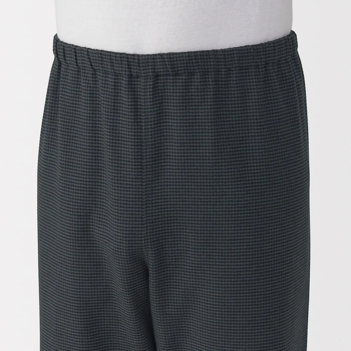 Outlet Muji Pijama de franela sin costuras laterales para hombre