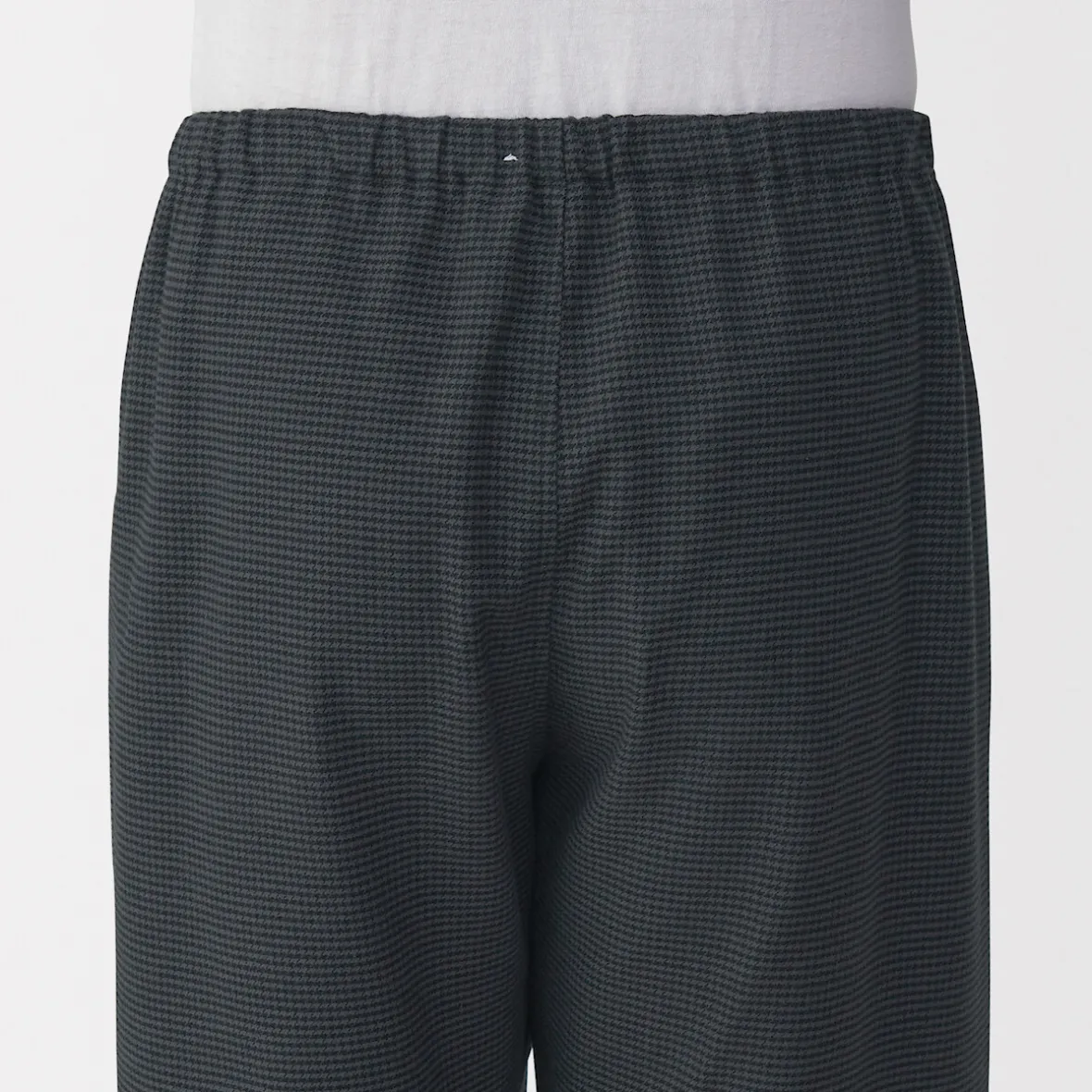 Outlet Muji Pijama de franela sin costuras laterales para hombre