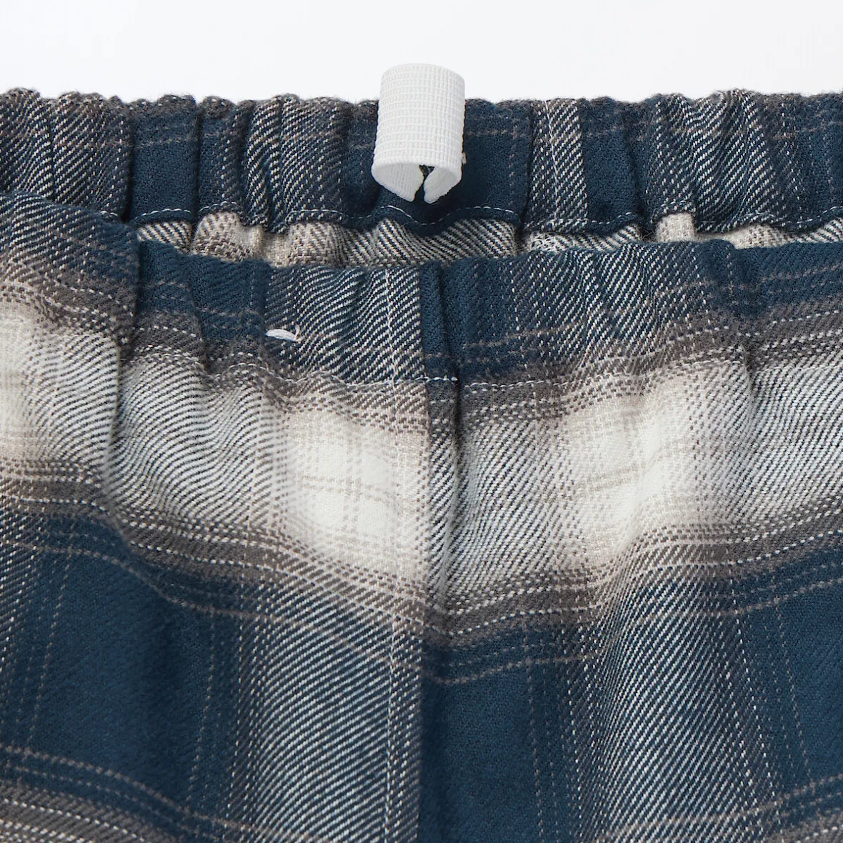 Outlet Muji Pijama de franela sin costuras laterales para hombre
