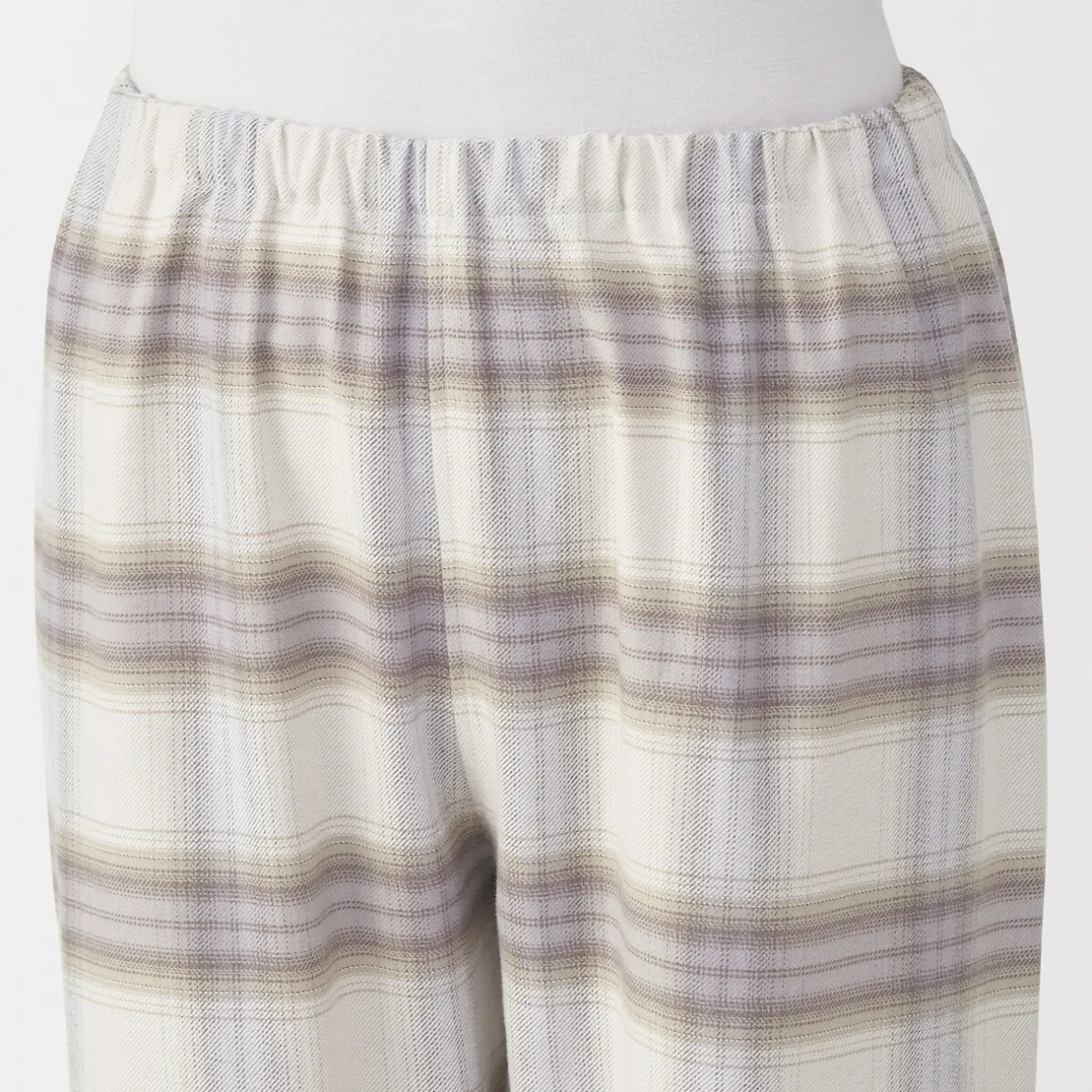 Best Muji Pijama de franela sin costuras laterales para mujer