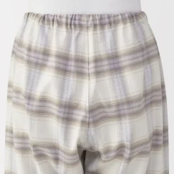 Best Muji Pijama de franela sin costuras laterales para mujer
