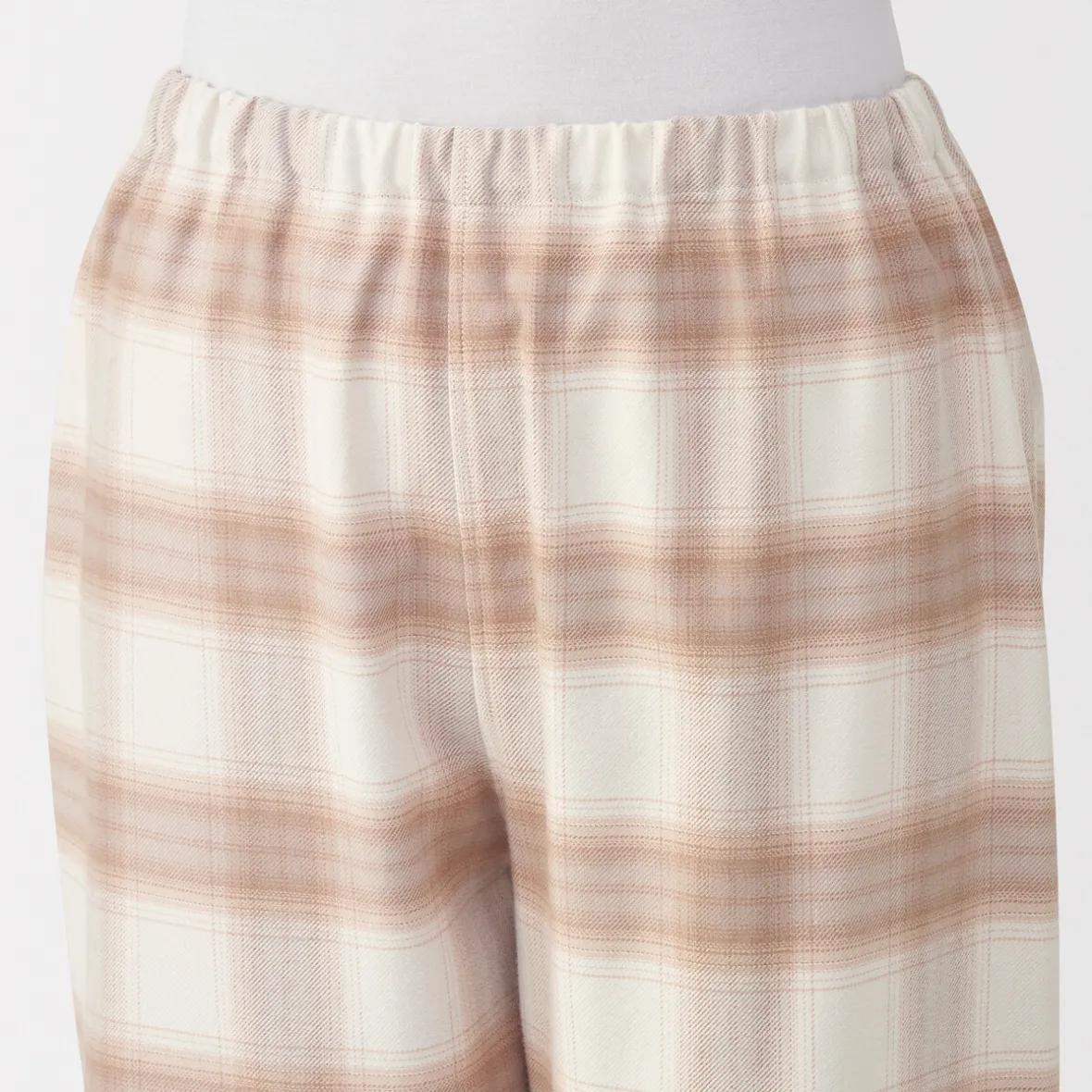 Best Muji Pijama de franela sin costuras laterales para mujer