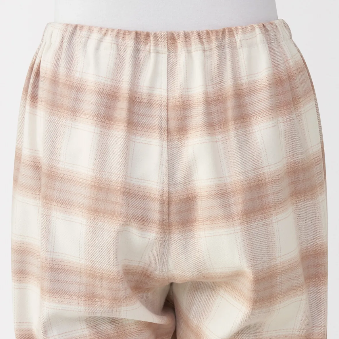 Best Muji Pijama de franela sin costuras laterales para mujer