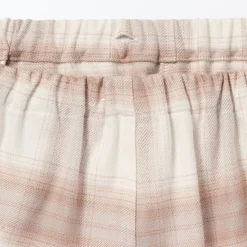 Best Muji Pijama de franela sin costuras laterales para mujer