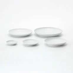 New Muji Plato de porcelana Hakuji redondo Ø26cm