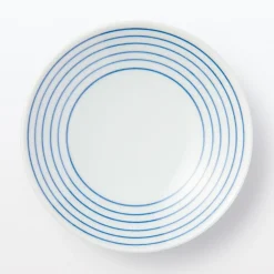 New Muji Plato de porcelana Hasami Ware - Patrón de rayas, Pequeño