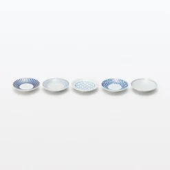 Sale Muji Plato de porcelana Hasami Ware ‐ Patrón de malla, Pequeño