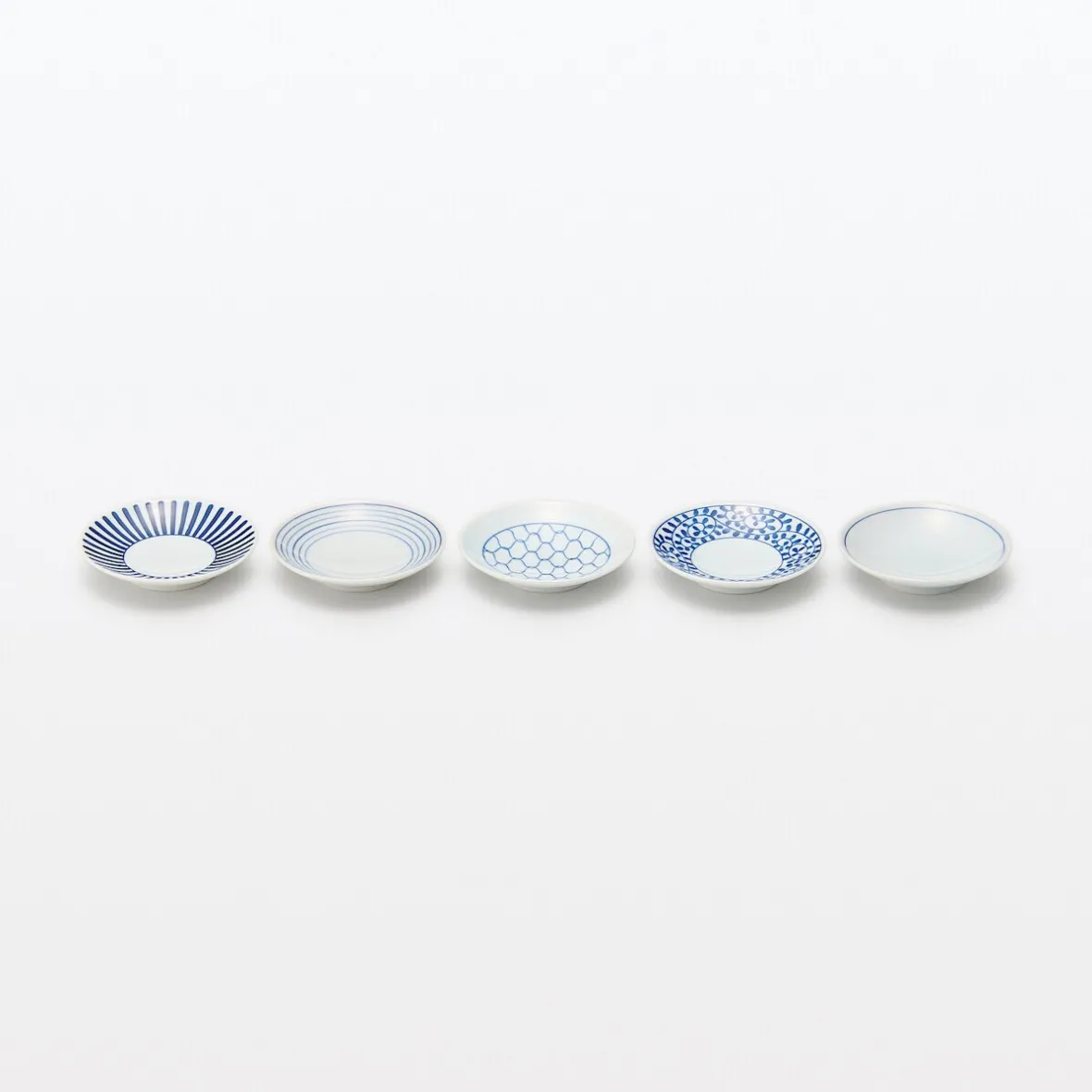 Sale Muji Plato de porcelana Hasami Ware ‐ Patrón de malla, Pequeño