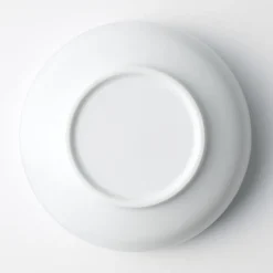 Online Muji Plato de tazón hecho de porcelana Hakuji