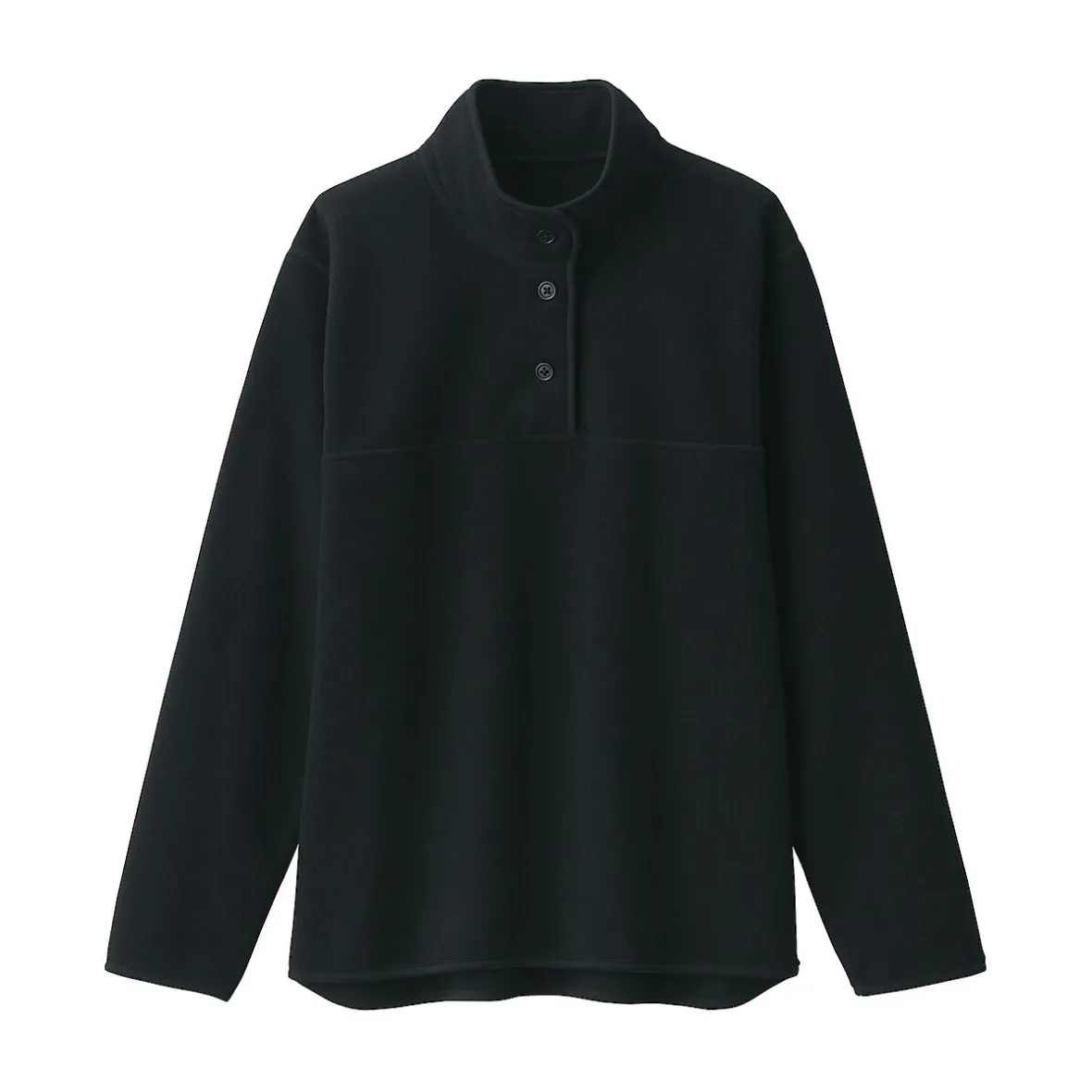 Online Muji Pulóver de forro polar de poliéster reciclable