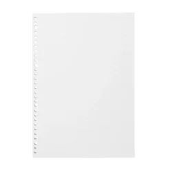 New Muji Recambio de hojas de rayas A4